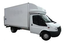 Car Hire Livingston - Ford Luton Box Tail Lift - Van hire Livingston