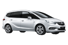 Car Hire Livingston - Vauxhall Zafira 7-Seater - Minibus hire Livingston